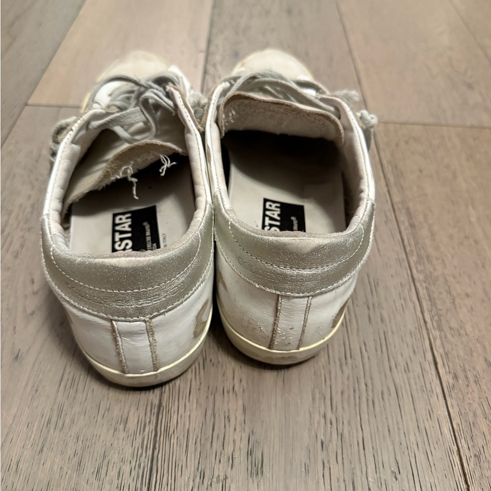 White and Black Sneakers - Picture 3 of 4
